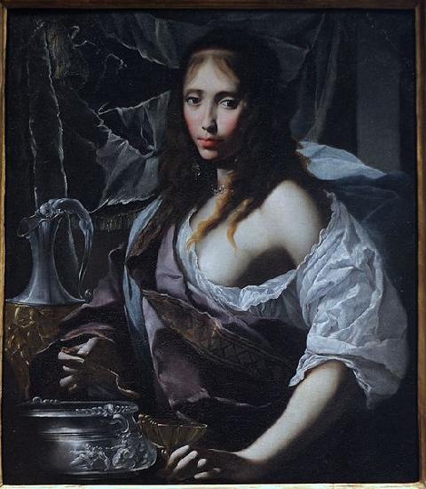 FURINI, Francesco Artemisia Prepares to Drink the Ashes of her Husband oil painting image